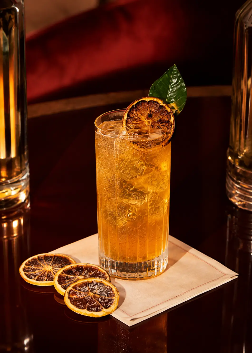 Amber Marmalade whiskey cocktail by Liquid Stage
