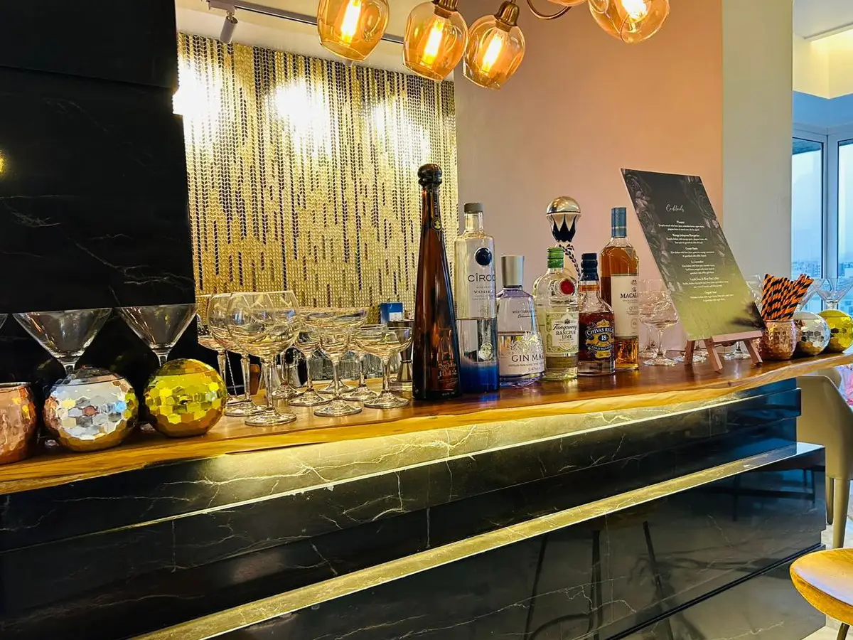 Liquid Stage bartender at an event
