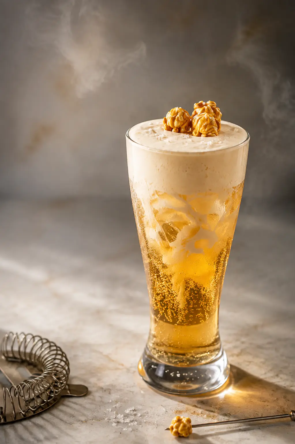 Popcorn Cream Ale beer-led cocktail by Liquid Stage